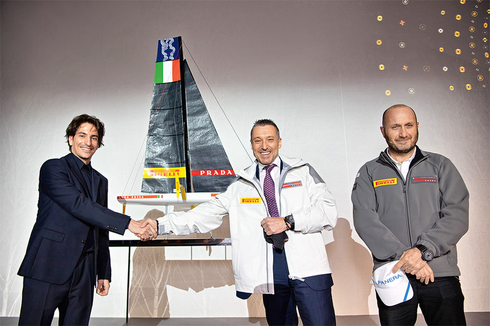 Panerai стал партнером команды Luna Rossa
