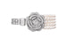 Chanel, браслет Contraste Blanc из коллекции 1.5 – 1 Camelia. 5 Allures, жемчуг акойя, белое золото, бесцветные бриллианты