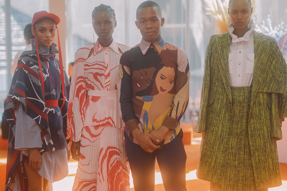 Дизайнер Тэбе Магугу из Южной Африки, лауреат LVMH Prize for Young Fashion Designers