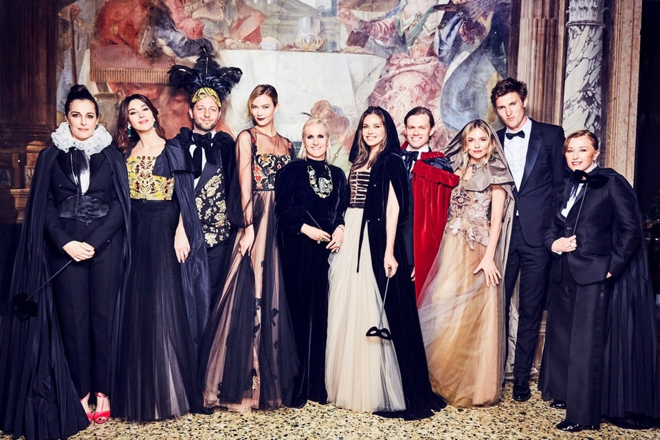 Мария Грация Кьюри создала костюмы для бала Tiepolo Ball, который состоялся этой весной в Венеции