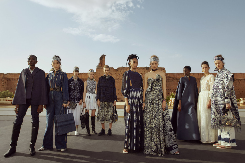 Показ Dior Cruise 2020 прошел в Марракеше, в замке XVI века Эль-Бади
