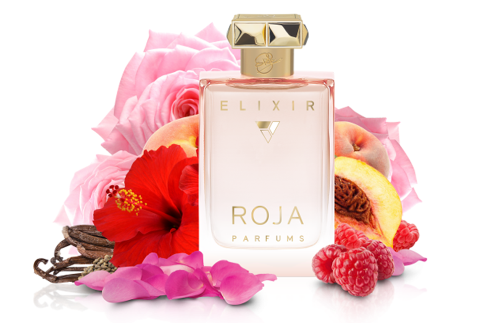 Roja Parfums, Elixir – аромат с нотами малины и персика