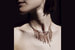 Колье Franges из розового золота и бриллиантов из коллекции Hermes Chaine d'Ancre Punk