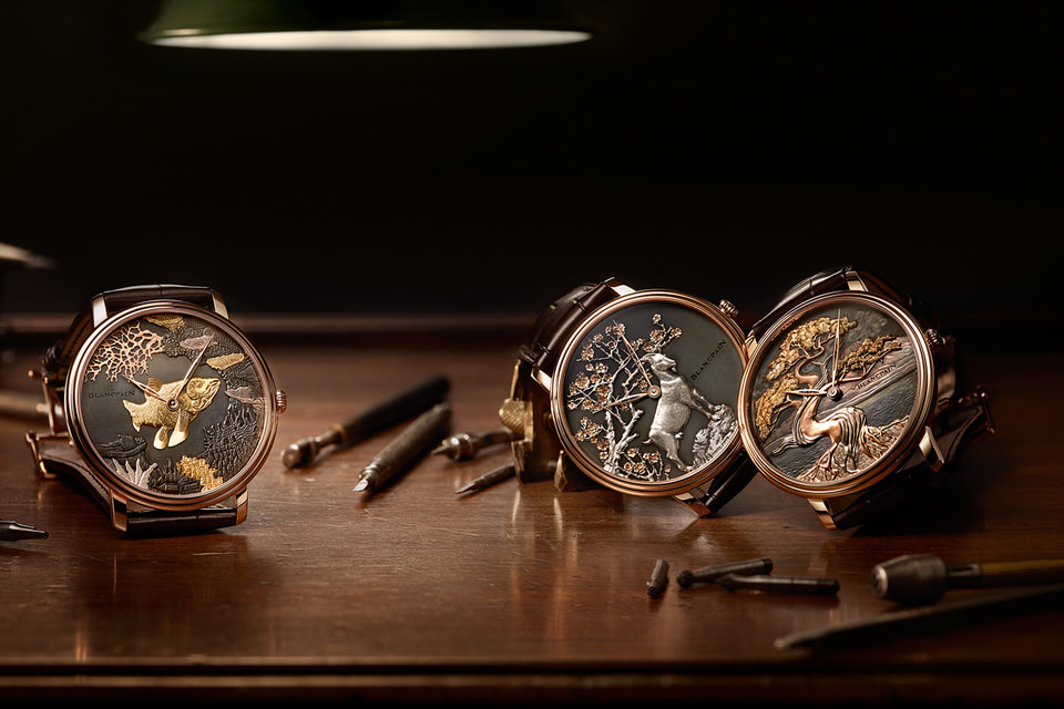 Часы из коллекции Blancpain Métiers d'Artпробудут в Москве до 13 ноября