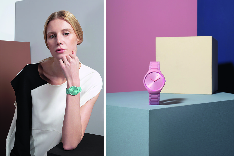 Палитра часов из высокотехнологичной керамики Rado пополнилась девятью яркими монохромными цветами – это рекорд в часовой индустрии