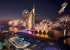 В знаменитом отеле Дубая  Burj Al Arab Jumeirah  можно  отпраздновать Новый Год на террасе  – с живой музыкой и бокалом игристого вина, а также с  видом на праздничный салют Burj Al Arab в полночь. Два мишленовских ресторана Al Muntaha (на 27 этаже) и Al Mahara (с видом на панорамный аквариум) вечером 31 декабря предложат изысканное сет-меню