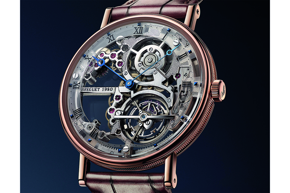Часы Breguet, модель Classic Tourbillon Extra-Plat Squelette
