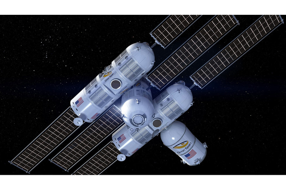 Концепт космического отеля класса люкс Aurora Station