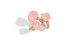 Кольца Pomellato из коллекции Nudo с розовым кварцем