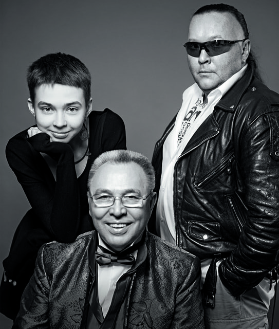 Маруся, Вячеслав и Егор Зайцевы