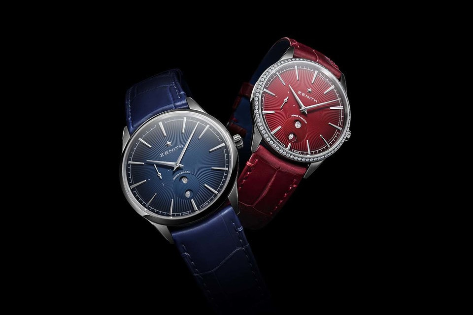 Мужские и женские часы Elite Moonphase Romeo y Julieta выпущены мануфактурой Zenith в количестве 145 пар в честь юбилея одноименных сигар компании Habanos