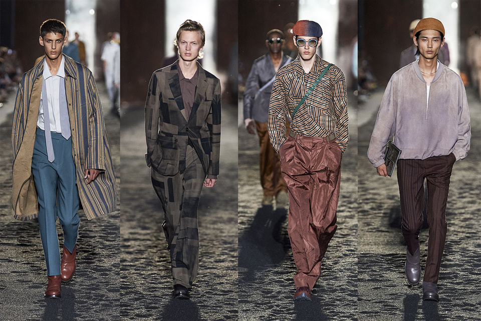 Образы из мужской коллекции Ermenegildo Zegna, весна-лето/2020. Коллекции 2021 года покажут уже в ином формате