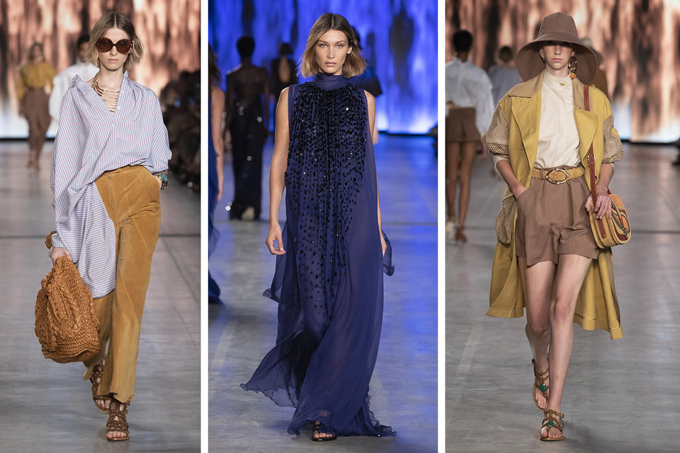 Образы из женской коллекции Alberta Ferretti весна-лето/2020