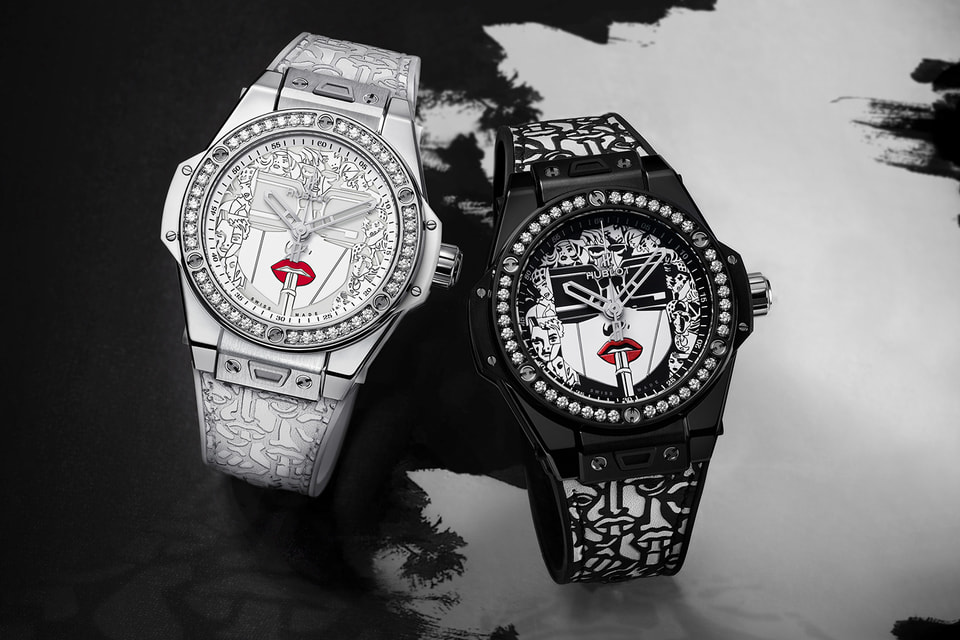 Вторая серия часов Hublot выдержана в черно-белых тонах