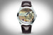Мужские часы Patek Philippe Metiers d'Art с композицией в технике маркетри из дерева на циферблате