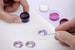 Миниатюрная живопись на циферблате часов Sonatina Purple Orchid из коллекции Rendez-Vous, Jaeger-LeCoultre