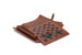 Набор игры в шашки Ermenegildo Zegna в чехле ручной работы из наппы Pelle Tessuta