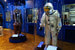 Зал музея, посвященный космической медицине