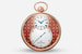 Образец современных карманных часов Jaquet Droz – их предшественники XVIII века изначально и украшались в технике paillonné 