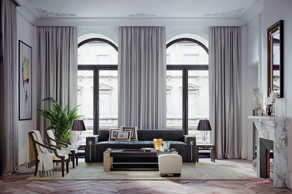 В оформлении апартаментов Kuznetsky Most 12 by Lalique использованы предметы, созданные на мануфактуре Lalique