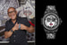 Hublot и Марк Ферреро    Швейцарский часовой бренд Hublot начал сотрудничество с французским художником Марком Ферреро год назад и создал тогда с ним первые совместные часы для регулярно пополняемой масштабной коллекции Hublot Loves Art. 57-летний Ферреро известен своей авторской манерой, в которой стиль комиксов гармонично сплавляется одновременно с поп-артом, кубизмом и сюрреализмом. Циферблат первых, а теперь и вторых часов Hublot Big Bang One Click Marc Ferrero украшает картина художника под названием Lipstick, исполненная в черно-белых тонах. В центре композиции – женщина в солнцезащитных очках с яркими губами, которые она тут же условно красит помадой, а вместо прически у нее девять разных миниатюрных портретов – метафора героини XXI века, которая должна играть в обществе сразу несколько ролей: жены, матери, подруги, бизнес-леди и femme fatale в разное время дня или недели