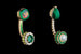 Изумруд, шпинель, малахит и жемчуг – четыре разных камня в серьгах из коллекции Dior et Moi