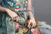 Кольца с цветными драгоценными и полудрагоценными камнями Elena Okutova Jewellery