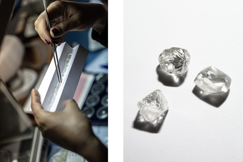 Закупки алмазов Tiffany & Co. также производит напрямую с шахт, осуществляющих ответственную добычу и отвечающих высоким стандартам Дома