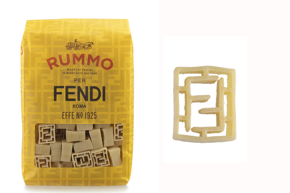 Модный Дом Fendi и производитель Rummo выпустили лимитированную серию пасты EFFE N°1925