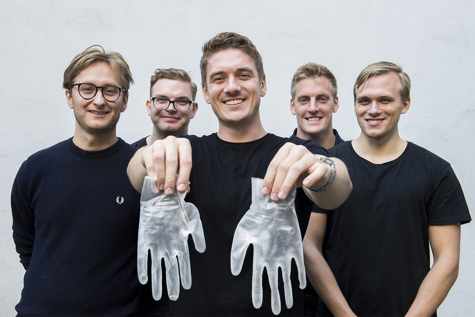 Среди разработок участников конкурса James Dyson Award– одноразовые защитные перчатки, которые подвергаются вторичной переработке
