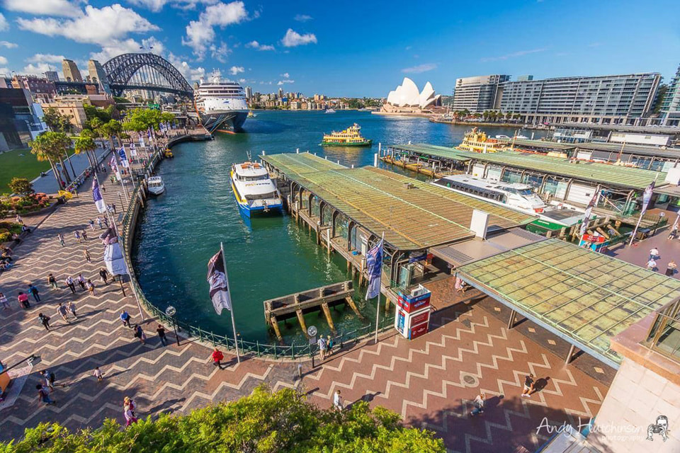 Circular Quay в Сиднее – крупнейший транспортный узел города