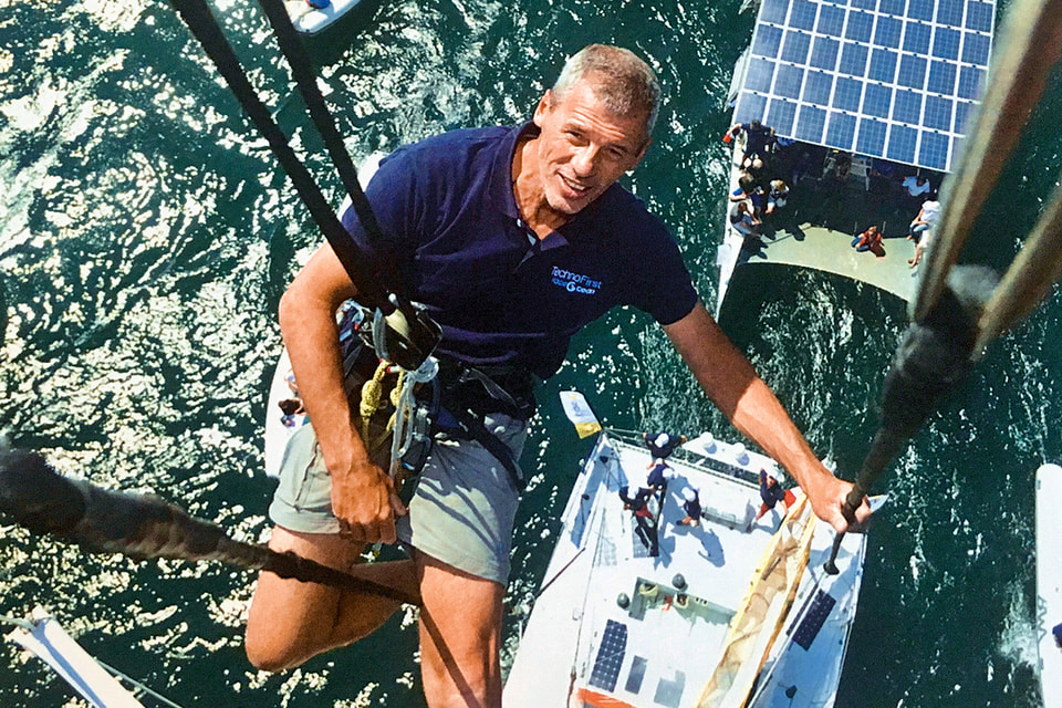 Опытный яхтсмен и экстремал Себастьян Дестремо, друг Ulysse Nardin, участник гонки Vendee Globe 2020