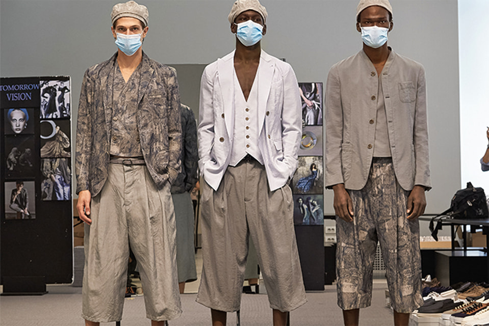 Оттенки пыльной земли в коллекции Giorgio Armani весна-лето 2021