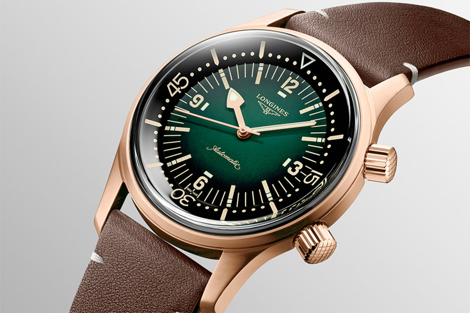 Часы Longines Legend Diver в корпусе из бронзы