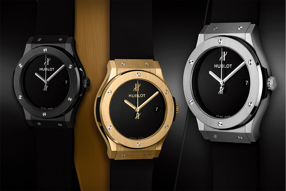 Каждая из трех юбилейных моделей Hublot Classic Fusion выпущена в 100 экземплярах