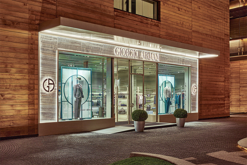 Обновленный бутик Giorgio Armani в «Барвихе Luxury Village»