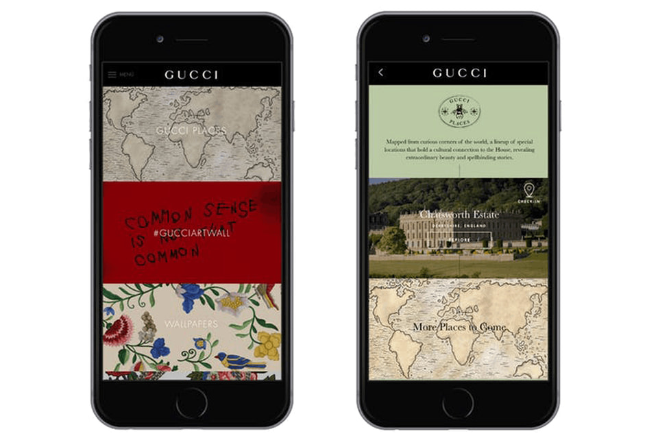 Путеводитель Gucci Places выпущен в форме приложения и разработан при участии креативного директора Дома Алессандро Микеле