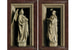 Ян Ван Эйк. Благовещение. Диптих. 1433-1435. Холст , масло. Музей Тиссена Борнемиса. Мадрид