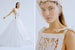 Платье «невесты» коллекции Yanina Couture весна-лето 2021 решено в бельевом стиле и украшено вышивкой макраме