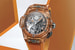 Часы Hublot Big Bang Tourbillon Automatic Orange Sapphire в корпусе из прозрачного сапфирового стекла оранжевого цвета