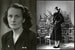 Катрин Диор, сестра Кристиана Диора, в конце 1940-х годов; модель в студии Christian Dior того же периода на фоне стульев, из плетения которых и родился фирменный орнамент cannage