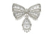 Корсажная брошь Cartier из горного хрусталя и бриллиантов, 1913 год