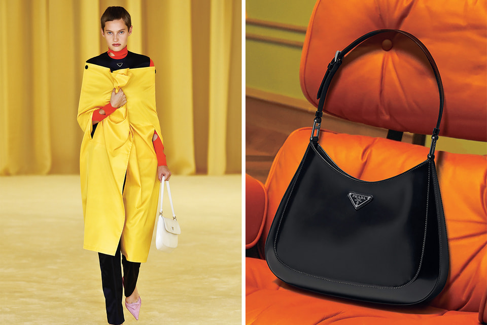 Дизайн женской сумки Cleo это переосмысление исторического наследия бренда и эволюция столь любимого Prada стиля минимализм