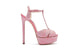 Модель с кружевной отделкой Flora Chantal Rose от Casadei