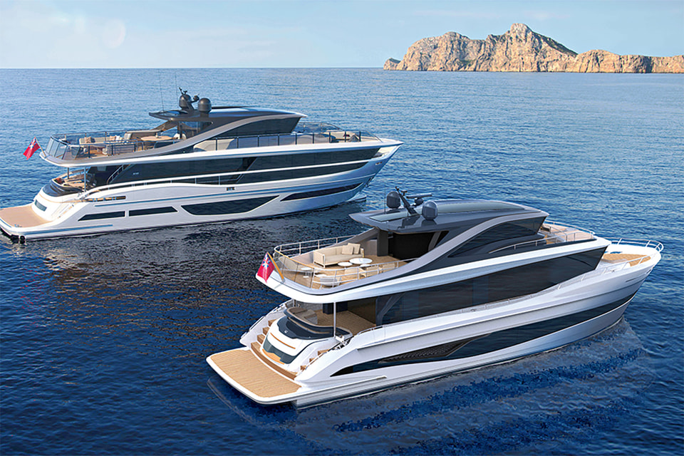 В новинке Princess Yachts Х95 как в зеркале отражен тренд сегодняшней яхтенной индустрии. Верфи бросают силы на создание революционных компактных флайбриджных яхт. Это яхты, у которых есть открытая верхняя палуба с дополнительным постом управления. На верфи такую палубу называют «суперфлайбридж»: при длине 22 м она на треть больше, чем принято в этом размере. Princess Yachts сейчас строит 7 таких яхт. А в конце года спустит на воду первый корпус еще одной модели X-класса – 25-метровой X80.