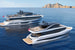В новинке Princess Yachts Х95 как в зеркале отражен тренд сегодняшней яхтенной индустрии. Верфи бросают силы на создание революционных компактных флайбриджных яхт. Это яхты, у которых есть открытая верхняя палуба с дополнительным постом управления. На верфи такую палубу называют «суперфлайбридж»: при длине 22 м она на треть больше, чем принято в этом размере. Princess Yachts сейчас строит 7 таких яхт. А в конце года спустит на воду первый корпус еще одной модели X-класса – 25-метровой X80.