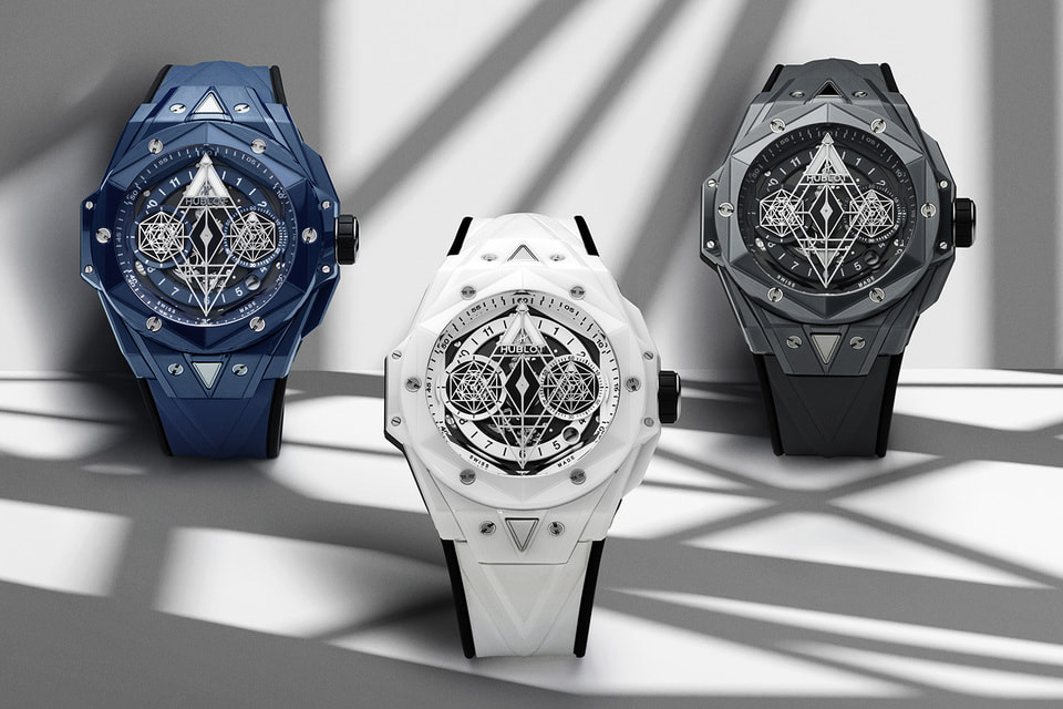 Три новые вариации моделей Big Bang Sang Bleu II Ceramic из синей, белой и серой керамики