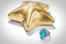 Кольцо Tiffany &amp; Co. с турмалином параиба весом 11 карат в обрамлении платины и бриллиантов в шкатулке из желтого золота