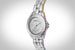 Часы J12 Electro Star от Chanel с корпусом из белого золота 38 мм, с калибром 12.1 с автоподзаводом и с декором из бриллиантов и цветных сапфиров огранки «багет»