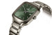 Часы True Square от Rado с корпусом из высокотехнологичной керамики конструкции моноблок с циферблатом зеленого цвета